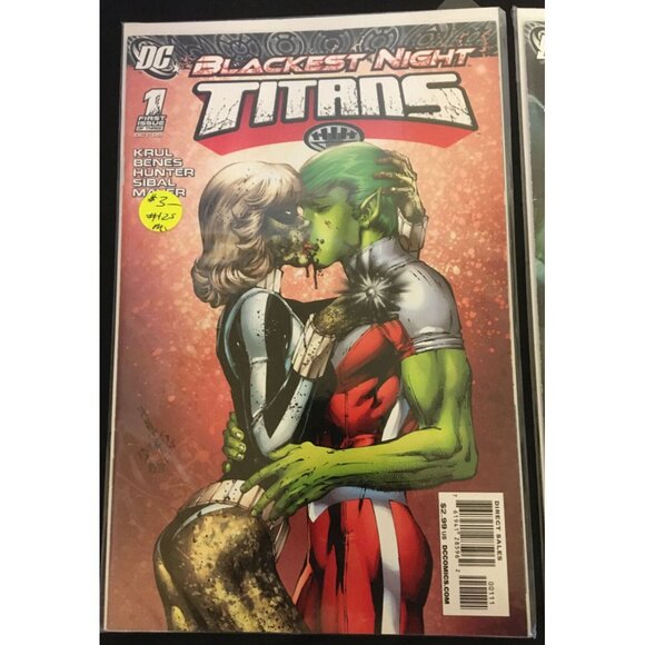 DC Comics Mixed Lot of 8 Adventure Comics & Blackest Night Circa 2008-2010 - Picture 6 of 10